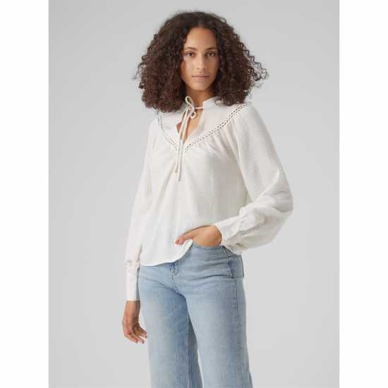 Vero Moda Vm Ls Vneck Top Ld99  Vero Moda