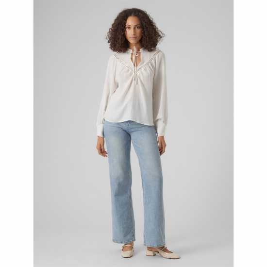 Vero Moda Vm Ls Vneck Top Ld99  Vero Moda