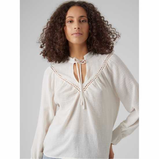 Vero Moda Vm Ls Vneck Top Ld99  Vero Moda