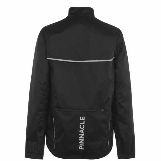 Pinnacle Мъжко Колоездачно Яке Waterproof Cycling Jacket Mens Черно Мъжки грейки