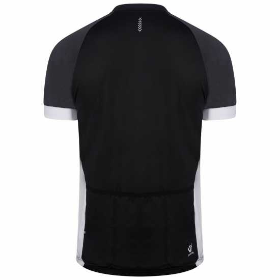 Dare2B Dare 2B 2B Protraction Jersey Cycling Top Mens Черно/Ебони Мъжко облекло за едри хора