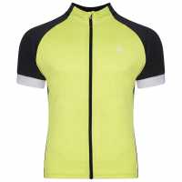 Dare2B Dare 2B 2B Protraction Jersey Cycling Top Mens Жълто/Ебони Мъжки тениски с яка