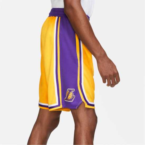 Nike Heat Icon Edition Men's Nike NBA Swingman Shorts LAKERS Мъжко облекло за едри хора