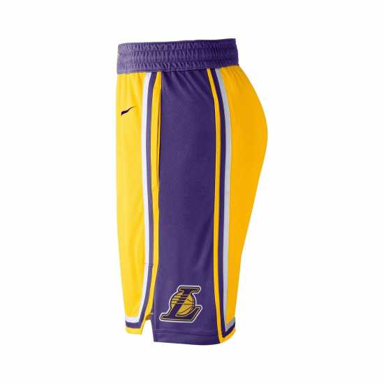 Nike Heat Icon Edition Men's Nike NBA Swingman Shorts LAKERS Мъжко облекло за едри хора