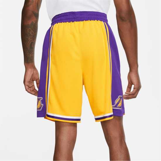 Nike Heat Icon Edition Men's Nike NBA Swingman Shorts LAKERS Мъжко облекло за едри хора