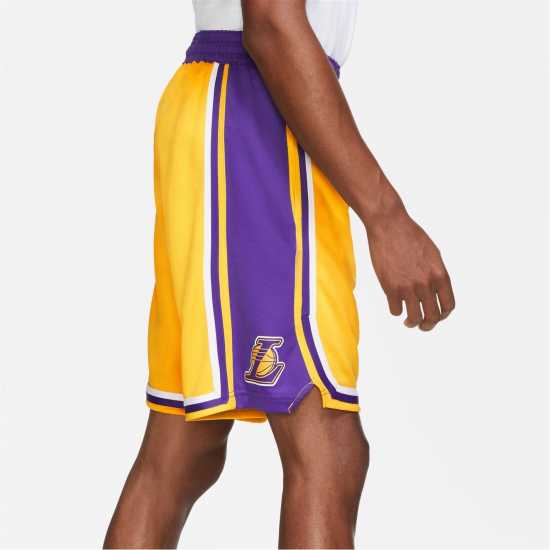 Nike Heat Icon Edition Men's Nike NBA Swingman Shorts Лейкърс Мъжко облекло за едри хора