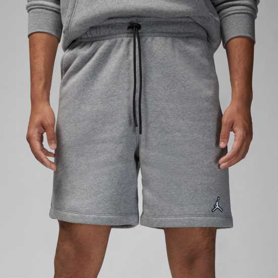 Air Jordan Essential Men's Fleece Shorts Въглероден/Бял Мъжко облекло за едри хора