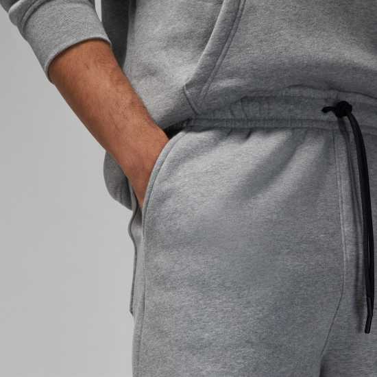 Air Jordan Essential Men's Fleece Shorts Въглероден/Бял Мъжко облекло за едри хора