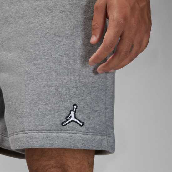 Air Jordan Essential Men's Fleece Shorts Въглероден/Бял Мъжко облекло за едри хора