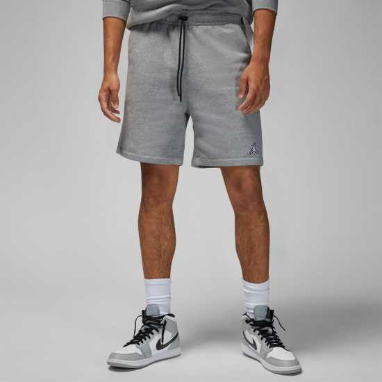 Air Jordan Essential Men's Fleece Shorts Въглероден/Бял Мъжко облекло за едри хора