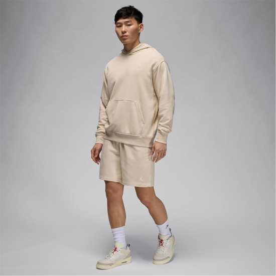 Air Jordan Essential Men's Fleece Shorts Кафяво/Бяло Мъжки къси панталони