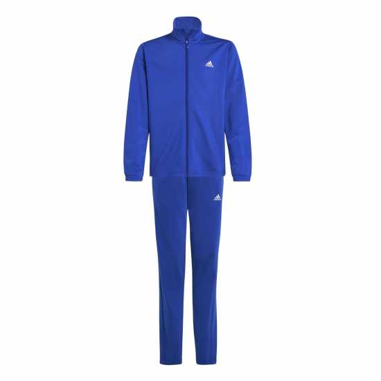 Adidas Linea Poly Suit Junior Boys Полу прозрачен син Детски спортни екипи