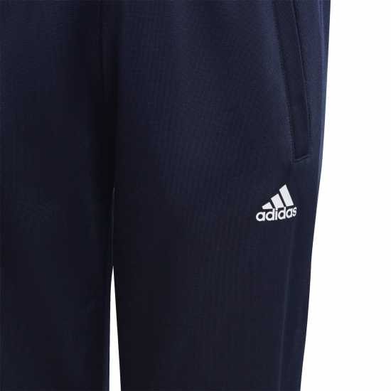 Adidas Linea Poly Suit Junior Boys Legend Ink/Wht Детски спортни екипи