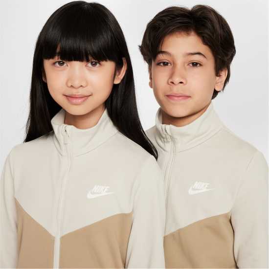 Nike Детски Спортен Екип Nsw Poly Tracksuit Juniors Костен/Хаки Детски спортни екипи