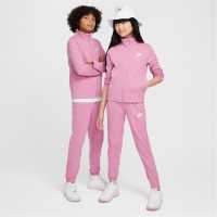 Nike Детски Спортен Екип Nsw Poly Tracksuit Juniors Фламинго розово 