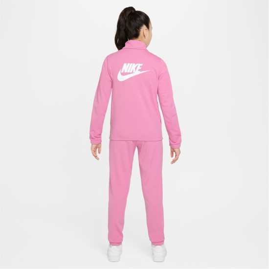 Nike Детски Спортен Екип Nsw Poly Tracksuit Juniors Фламинго розово 