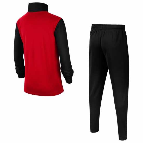 Nike Детски Спортен Екип Nsw Poly Tracksuit Juniors Red/Blk Детски спортни екипи