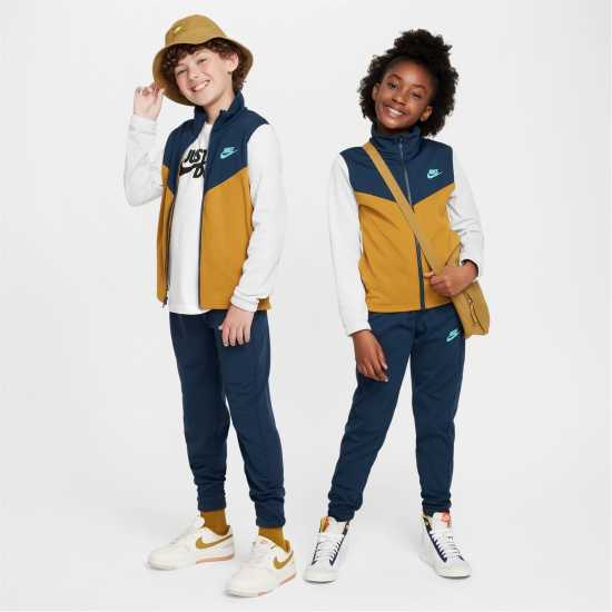 Nike Детски Спортен Екип Nsw Poly Tracksuit Juniors  