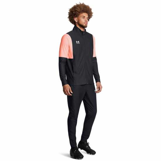 Under Armour Мъжки Спортен Екип Armour Challenger Tracksuit Mens Black Мъжки спортни екипи в две части