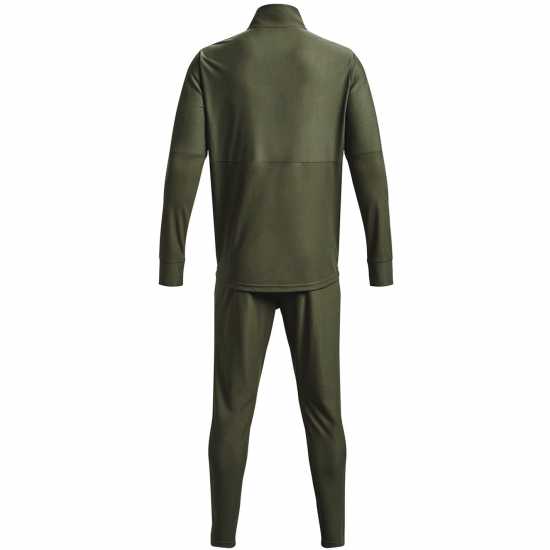 Under Armour Мъжки Спортен Екип Armour Challenger Tracksuit Mens Green/White Мъжки долнища за бягане