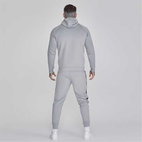 Siksilk Hood/jgr Set Sn44 Сиво Мъжки спортни екипи в две части