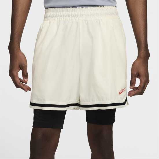 Nike KD Men's 4 DNA 2-in-1 Basketball Shorts Син/Черен Мъжки къси панталони