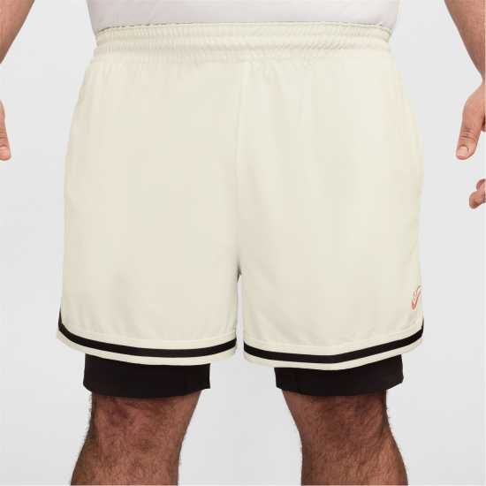 Nike KD Men's 4 DNA 2-in-1 Basketball Shorts Син/Черен Мъжки къси панталони