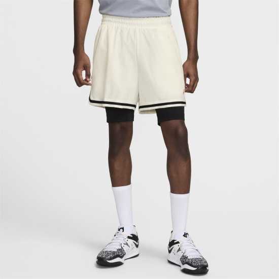 Nike KD Men's 4 DNA 2-in-1 Basketball Shorts Син/Черен Мъжки къси панталони