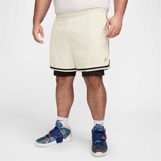 Nike KD Men's 4 DNA 2-in-1 Basketball Shorts Син/Черен Мъжки къси панталони