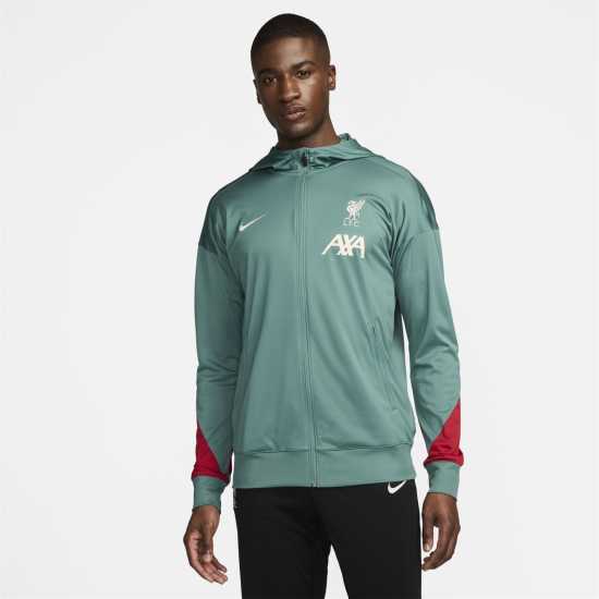 Nike Liverpool Strike Hooded Tracksuit Top 2024 2025 Adults  Мъжки спортни екипи в две части