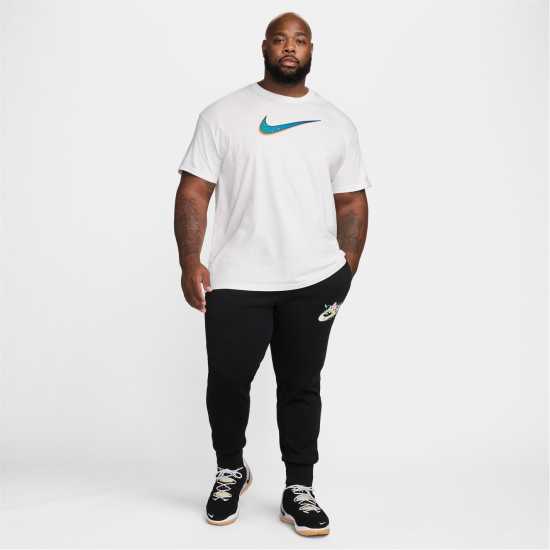 Nike LeBron Men's M90 Basketball T-Shirt Връхно бяло Мъжки тениски и фланелки