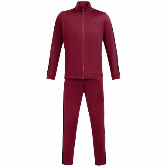 Under Armour Мъжки Спортен Екип Knit Tracksuit Mens Cardinal Дрехи за фитнес