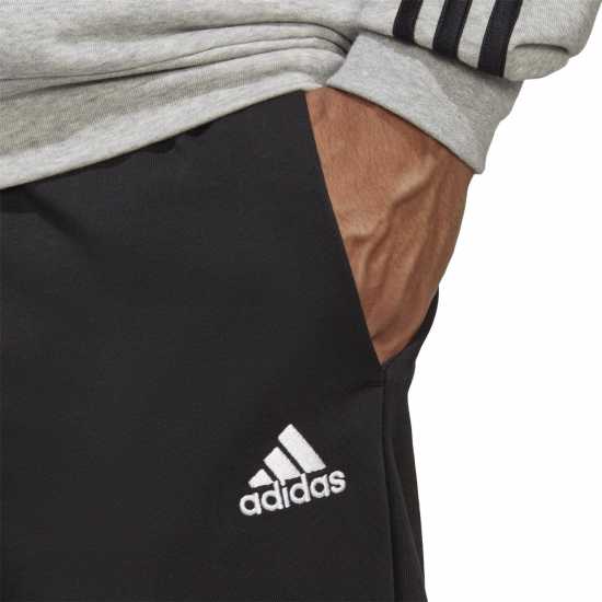 Adidas Мъжки Спортен Екип Basic 3-Stripes French Terry Tracksuit Mens Среден сив Мъжки спортни екипи в две части