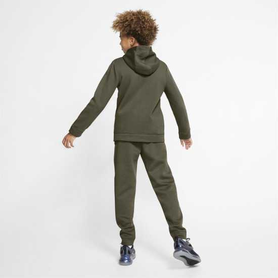 Sale Nike Fleece Tracksuit Junior Boys Rough Greeen Детски полар