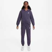 Nike Fleece Tracksuit Junior Boys Тъмно виноградно 