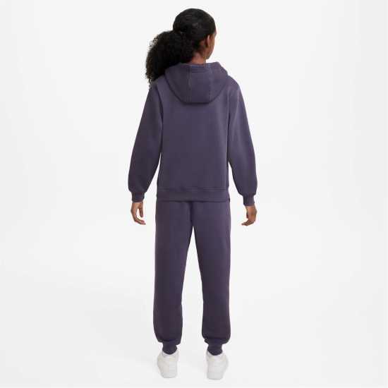 Nike Fleece Tracksuit Junior Boys Тъмно виноградно 