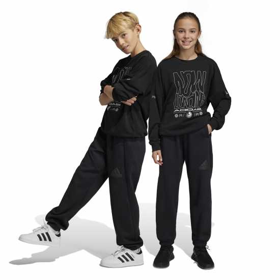 Adidas Future Icons Logo Tracksuit Bottoms  Детски спортни екипи