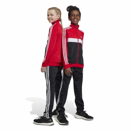 Adidas Essentials Tiberio Tracksuit Червен/Черен 