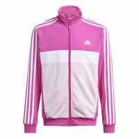 Adidas Essentials Tiberio Tracksuit Полу люцидна Фуч 