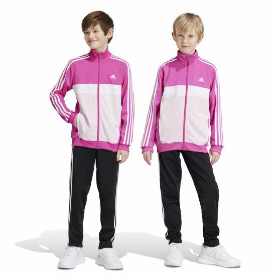 Adidas Essentials Tiberio Tracksuit Полу люцидна Фуч 