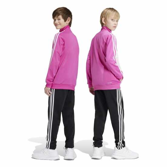 Adidas Essentials Tiberio Tracksuit Полу люцидна Фуч 