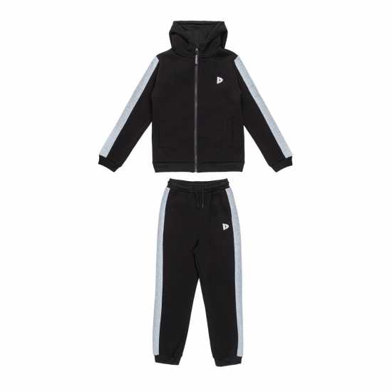 Donnay Flc Fz T/suit Jn99 Черно/Сиво 