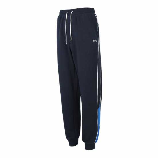 Slazenger Мъжки Спортен Екип Fleece Tracksuit Mens Морско синьо/Кралско Мъжки спортни екипи в две части