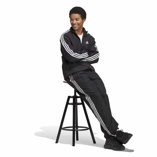 Adidas Мъжки Спортен Екип 3-Stripes Woven Track Suit Mens  