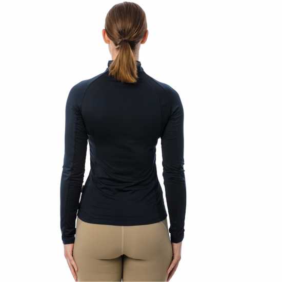 Horseware Дамско Горнище С Цип Aveen Long Sleeve Zip Top Ladies Морска синьо Шорти за бягане