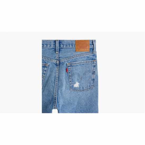 Levis 501 Cropped Jeans  Denim Edit