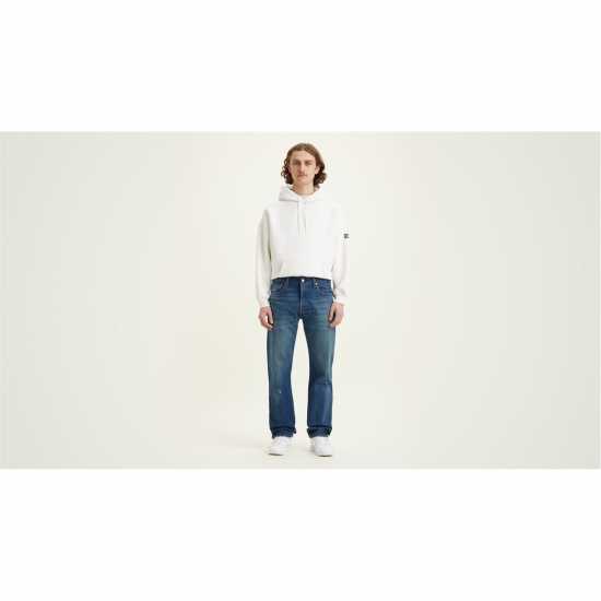 Levis 501® Original Straight Jeans Деним Светло Пране 