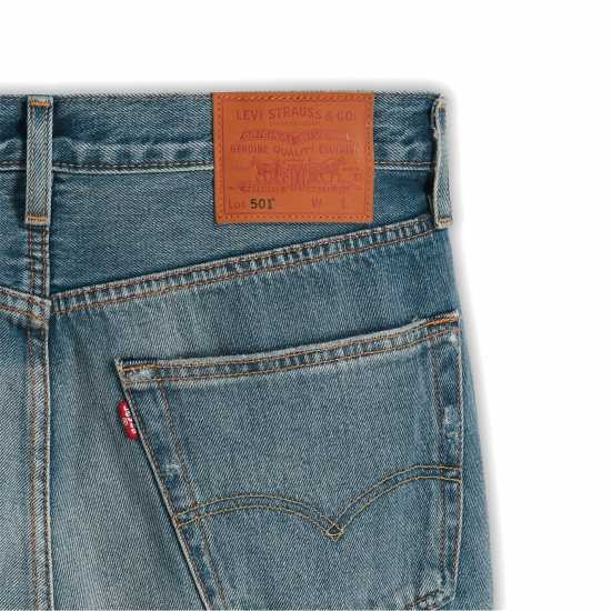 Levis 501® Original Straight Jeans Тъмно езеро Denim Edit