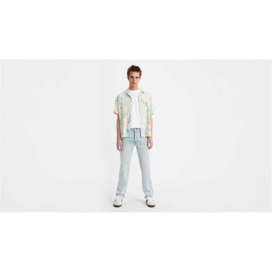 Levis 501® Original Straight Jeans Хрустално чисто Denim Edit