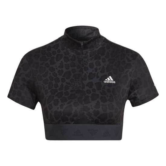 Adidas Crop Zip Tee Ld99 Многоцветно 